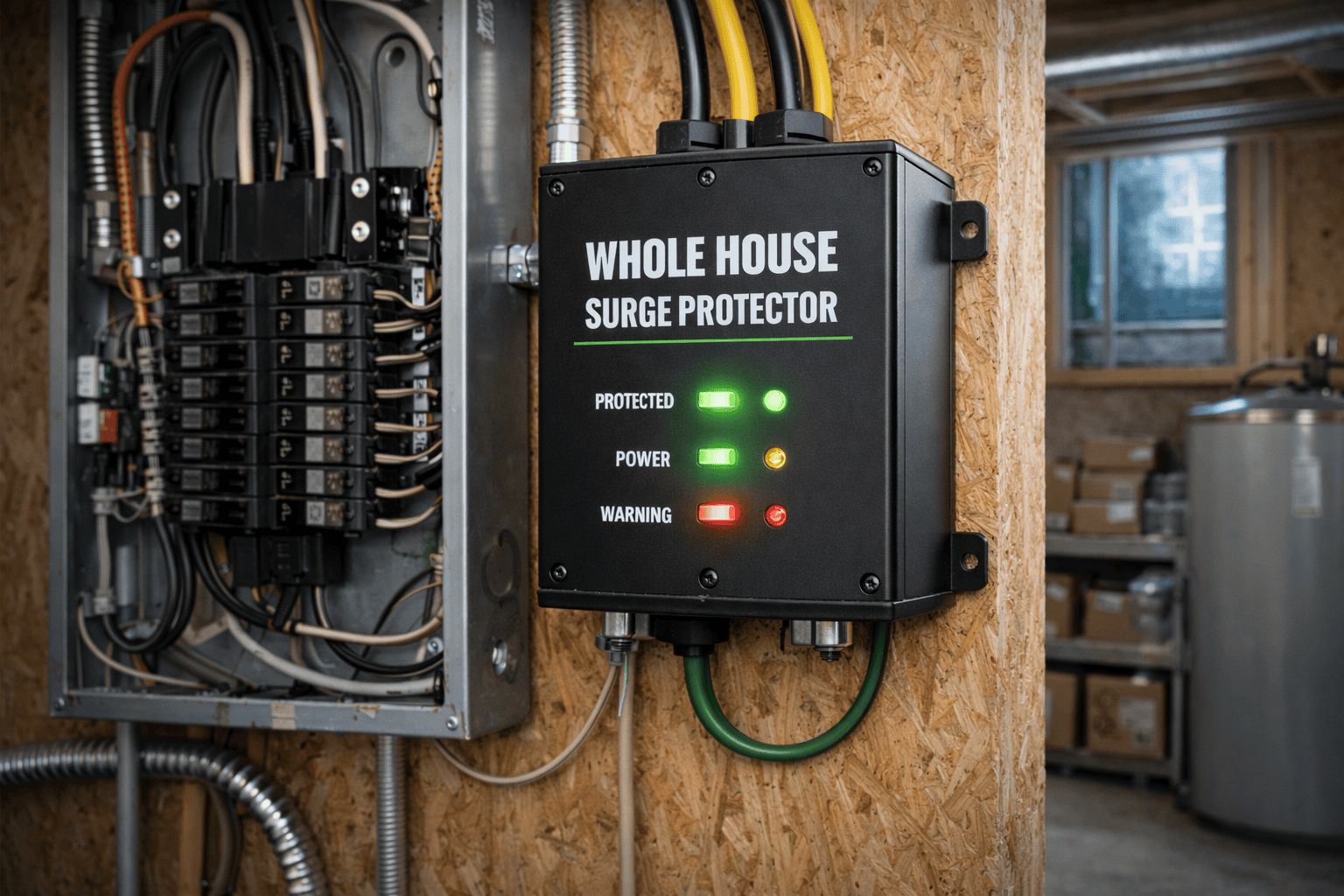 Whole house surge Protection